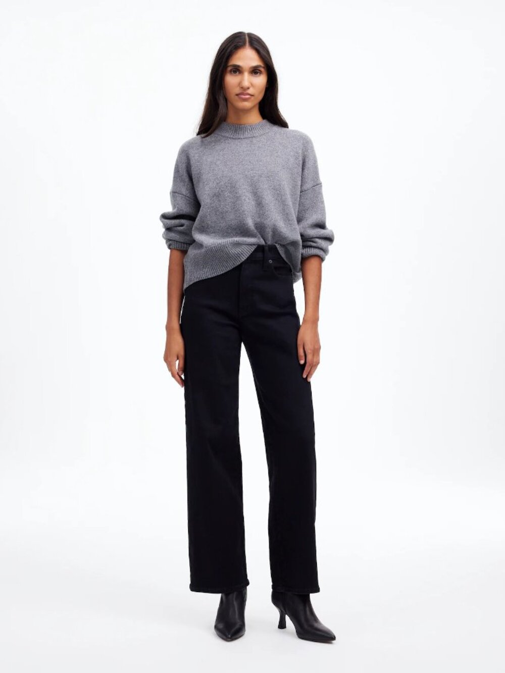 Madewell Perfect Vintage Wide Leg Jeans size 25